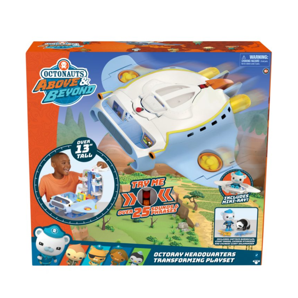 Octonauts Series 1 Octoray Battery Operated Transforming Headquarters