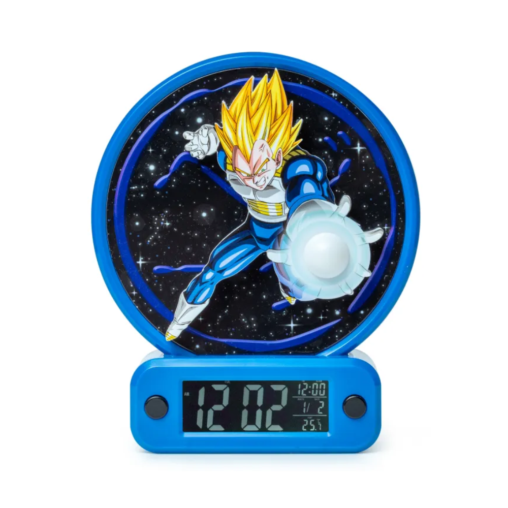 Dragon Ball Z Vegeta Light-Up Alarm Clock