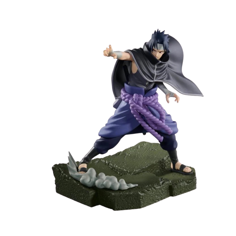 Naruto Shippuden Sasuke Uchiha Combination Battle Figure By Banpresto