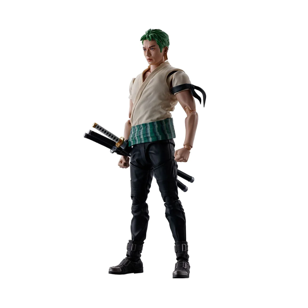 One Piece Roronoa Zoro A Netflix Series: ONE PIECE S.H Figuarts Action Figure by Bandai Tamashii