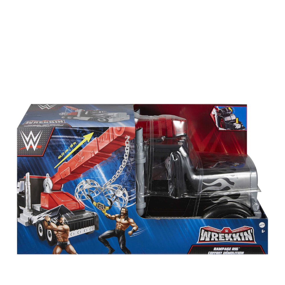 WWE Wrekkin Rampage Rig Truck Action Figure Vehicle