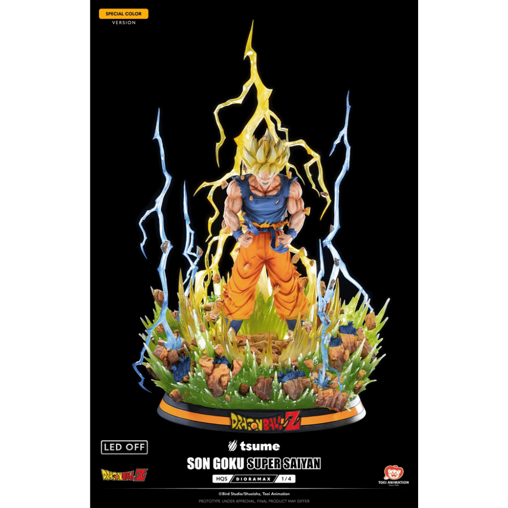 Dragon Ball [SPECIAL] SON GOKU SUPER SAIYAN - HQS DIORAMAX (1/4)