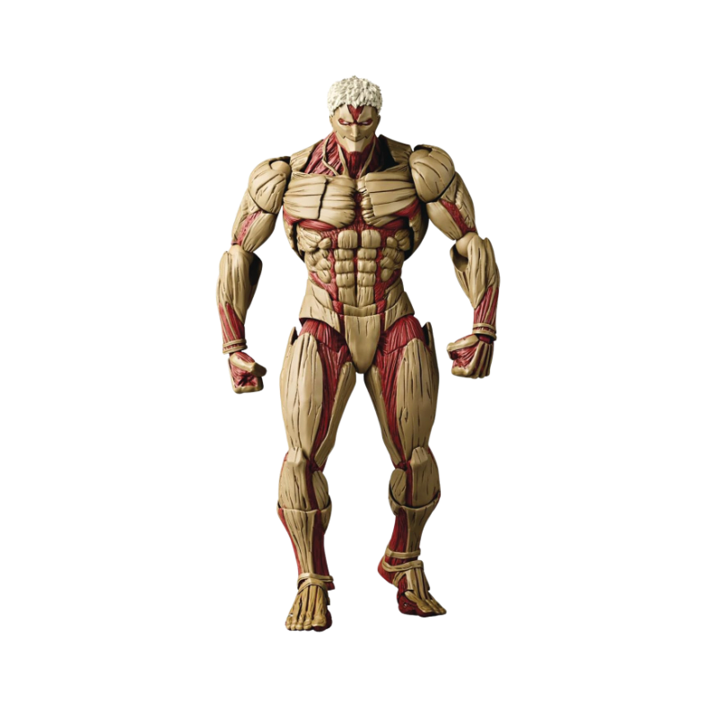 Attack On Titan Amazing Yamaguchi Armored Titan Revoltech Articulated Figures  By Kaiyodo