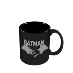 DC COMICS - BATMAN EMBLEM (BLACK MUG) By Pyramid