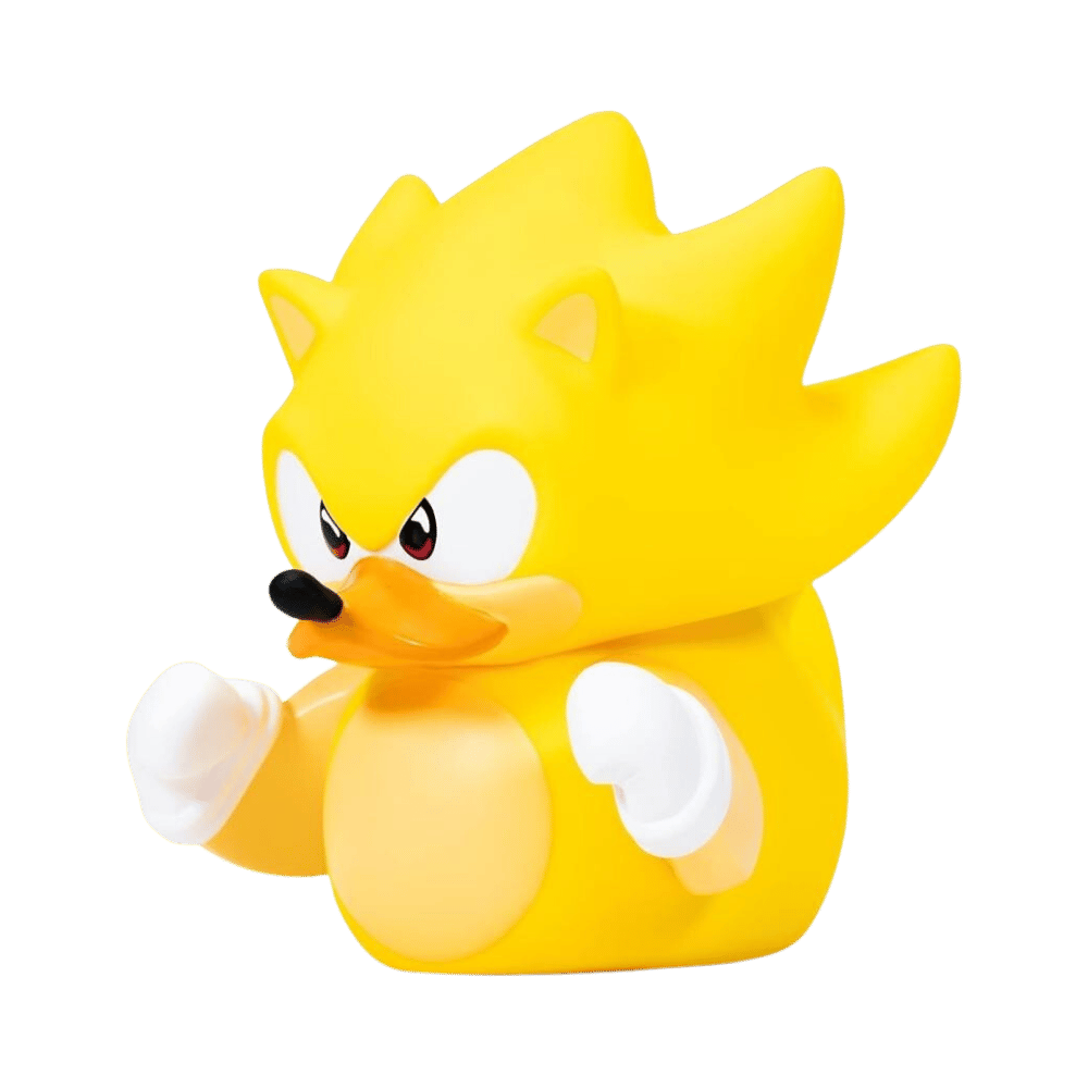 Sonic Super Sonic Rubber Duck By TUBBZ