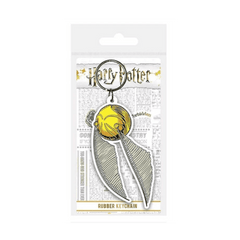 HARRY POTTER - SNITCH (RUBBER KEYCHAIN) By Pyramid