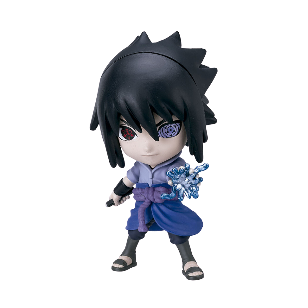 Naruto Shippuden Sasuke Uchiha  Chibi Masters Figure by Bandai Namco  (Wave 2)