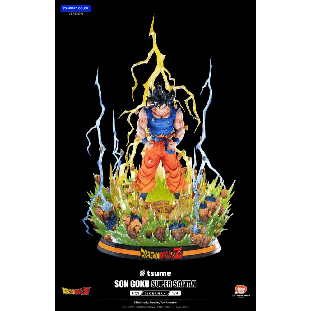 Dragom Ball (STANDARD] SON GOKU SUPER SAIYAN - HQS DIORAMAX (1/4)